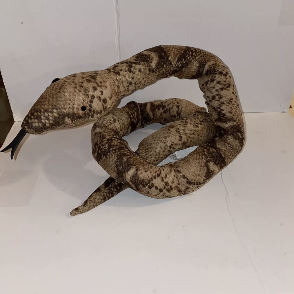 Halloween Spirit LifeSize Snake Prop Plush Decor