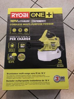 Brand new Ryobi fogger