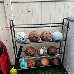 Basketball Rack