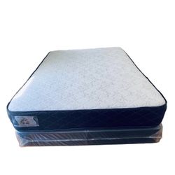 Queen Size Thick With Box Spring Brand New Delivery 🚚 Available 