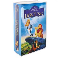 Disney Classic VHS Boxed Silk Touch Throw, 50" × 70" Lion King Blanket