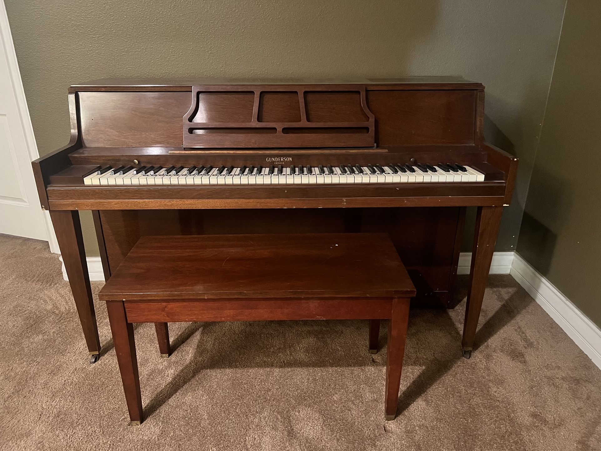 Moving! Gunderson Piano
