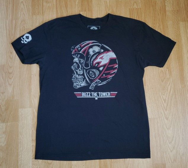 Zero Foxtrot Top Gun Buzz The Tower Shirt - LARGE