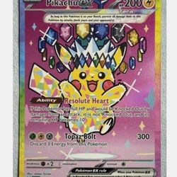 Pikachu EX Ascended Heroes PSA 10