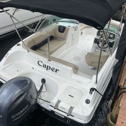 Hurricane Deck Boat 19 Foot 2016 Fourstroke