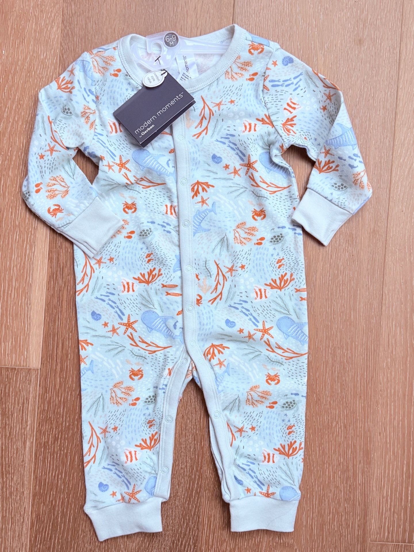 Modern Moments by Gerber Coverall 6/9M