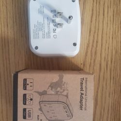 New And Never Used Travel Adapter With Multiple Outlet