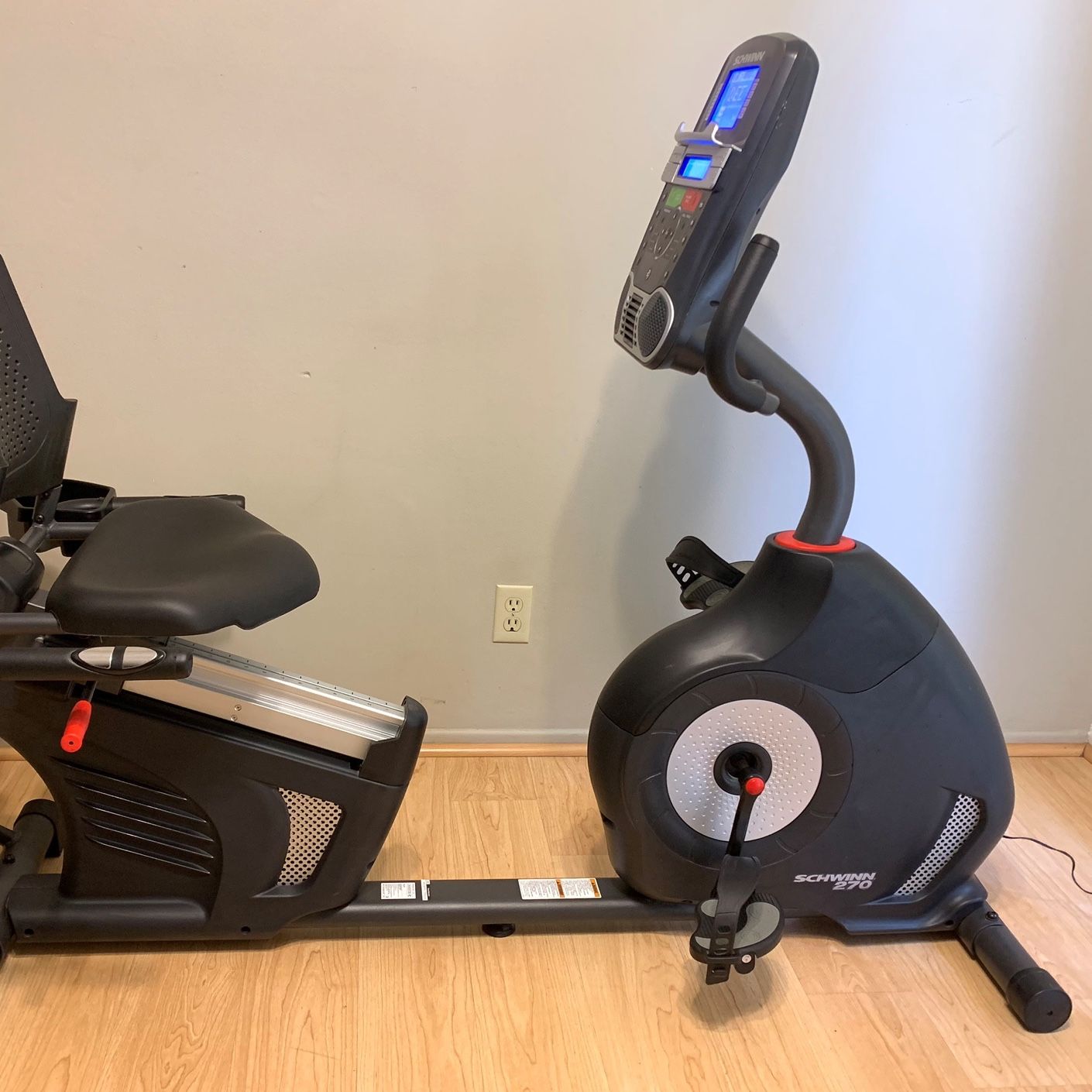 Schwinn 270 recumbent bike for deals sale