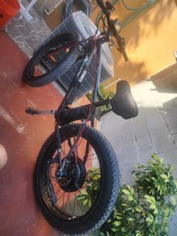 Electric Fat Bike New Motor New Brakes