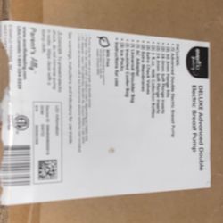 deluxe advanced double electric breast pump brand new 