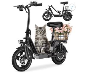 Assembled New INSDRGN Electric Scooter with Seat High Performance Foldable E-Scooter