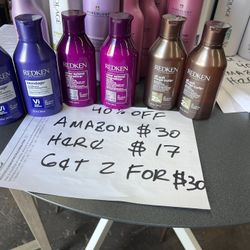 New Shampoo And Conditioner 40% From Retail Price