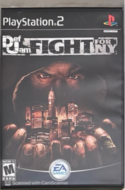 DEF JAM FIGHT FOR NY PS2 Game complete