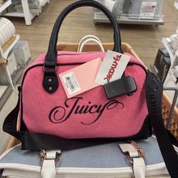 Juicy Couture Pink Bowler Purse Bag