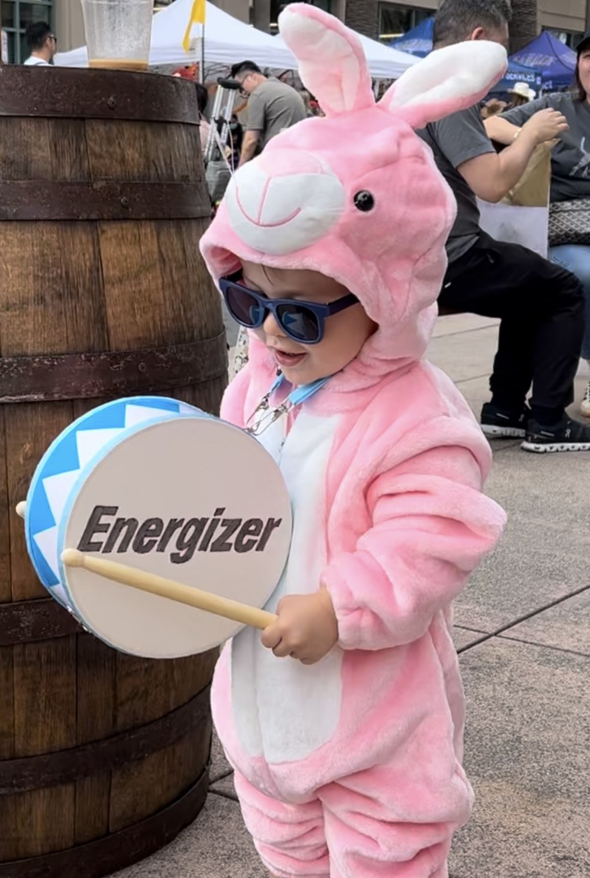 Toddler Costume - Energizer Bunny