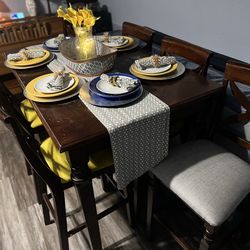 9 piece dinner table