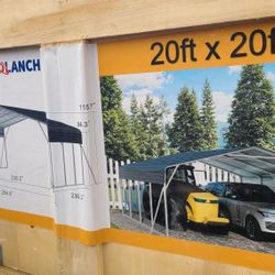 20 x 20 Steel Carport 