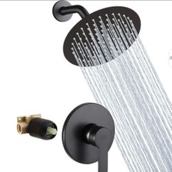 8 Inch Round Shower Head With Valve