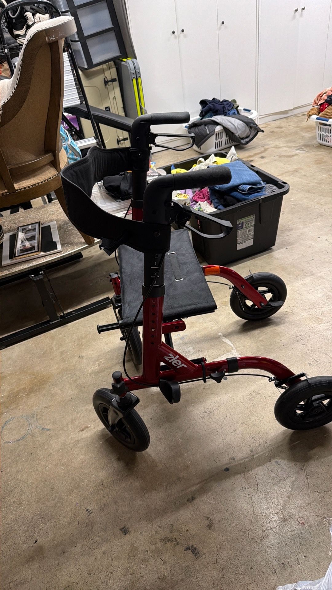 Zler Walker Red, almost brand new