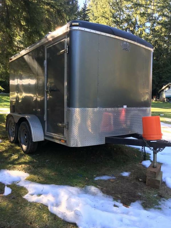 6x10 enclosed utility trailer for Sale in BETHEL, WA OfferUp