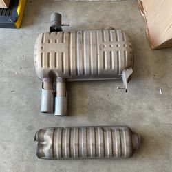 2009 BMW 328 OEM Muffler + Resonator