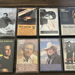 Music Cassette Tapes - Mostly Country