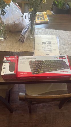 HyperX keyboard & mouse