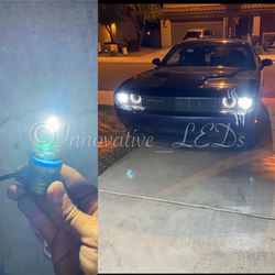 9006  LED Headlight Bulbs Low Beam Fog Light 300% Brighter 6500K Cool White Conversion Kit IP67 Waterproof 2 PCS