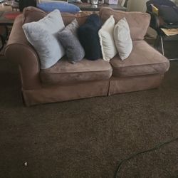 Love Seat /couch And 2 End Tables For Sale