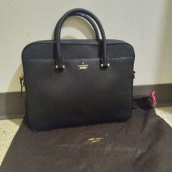 Kate Spade Black Leather Large Bag 