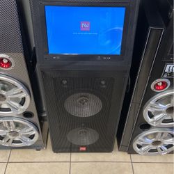 2X12 BLUETOOTH WIFI TOUCHSCREEN SPEAKER 