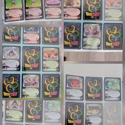 Dbz trading cards. 57 cards