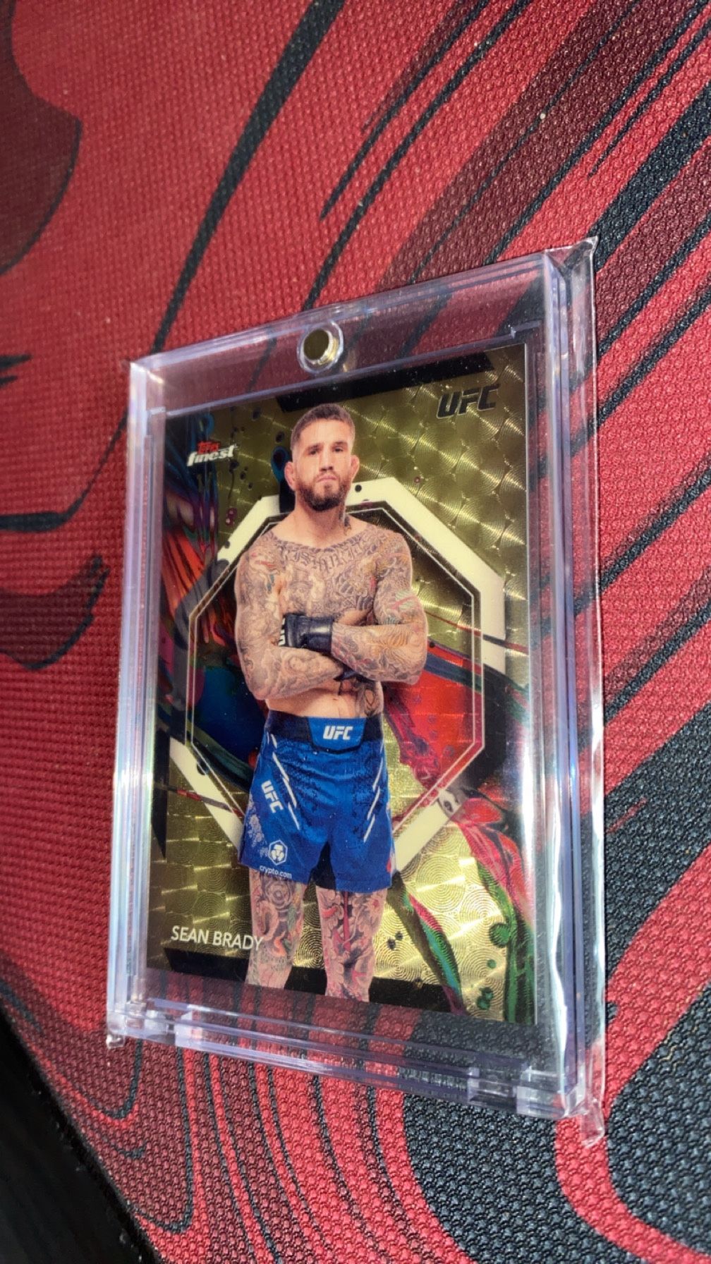 1/1 GOLD TOPS FINEST SEAN BRADY SUPER REFRACTOR