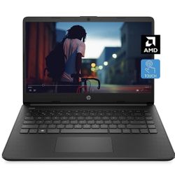 HP 14" AMD Touch Laptop with Office 365