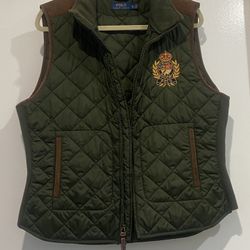 POLO RALPH WOMENS QUILT VEST 