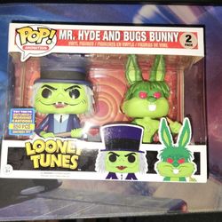 Funko Mr. Hyde and Bugs Bunny SDCC Exclusive 