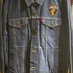 Levi’s Denim Cleveland Cavs Trucker Jacket