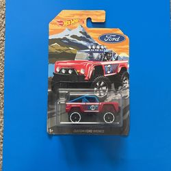 Sealed 2018 Custom Ford Bronco Hot Wheels Car