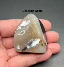Dendritic Agate Polished Stone from Mexico 52g