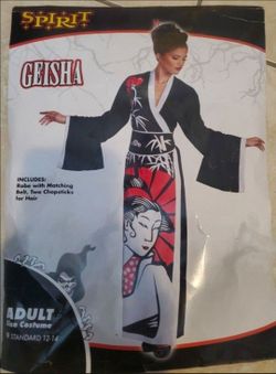 Geisha Kimono Geicha Halloween outfit dress