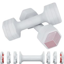 62-Agibud Adjustable Dumbbells Set- 2 lb 3lb 4lb 5lb Free Weights Set for Home Gym Equipment Workouts Strength Training for Women, Men