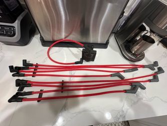 1979-95 MUSTANG FORD PERFORMANCE SPARK PLUG WIRE SET RED 5.0L/5.8L