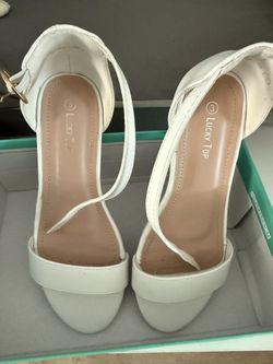 Girls White Dress Shoes 