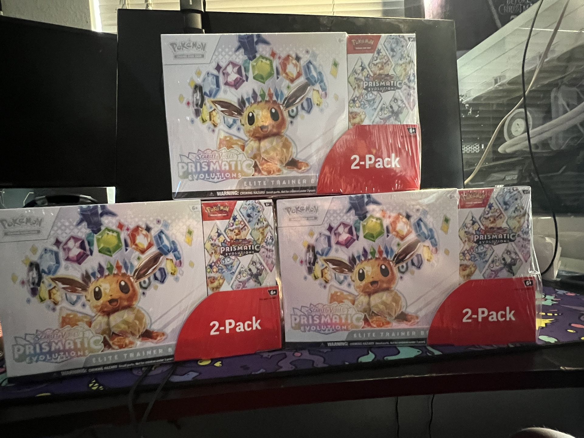 Pokemon Prismatic 2 Pack Bundle