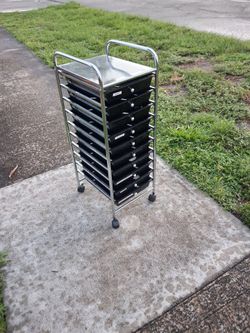 10 drawers organizer