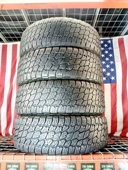 ⭐️ USED TIRES LT285/70R17 NITTO TERRA GRAPPLER G2 ALL TERRAIN TRUCK/JEEP/SUV 285 70 17