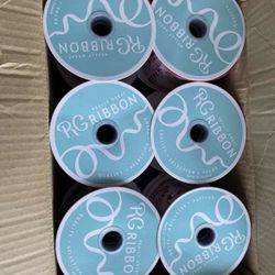 6 rolls Wired 2.5” ribbon