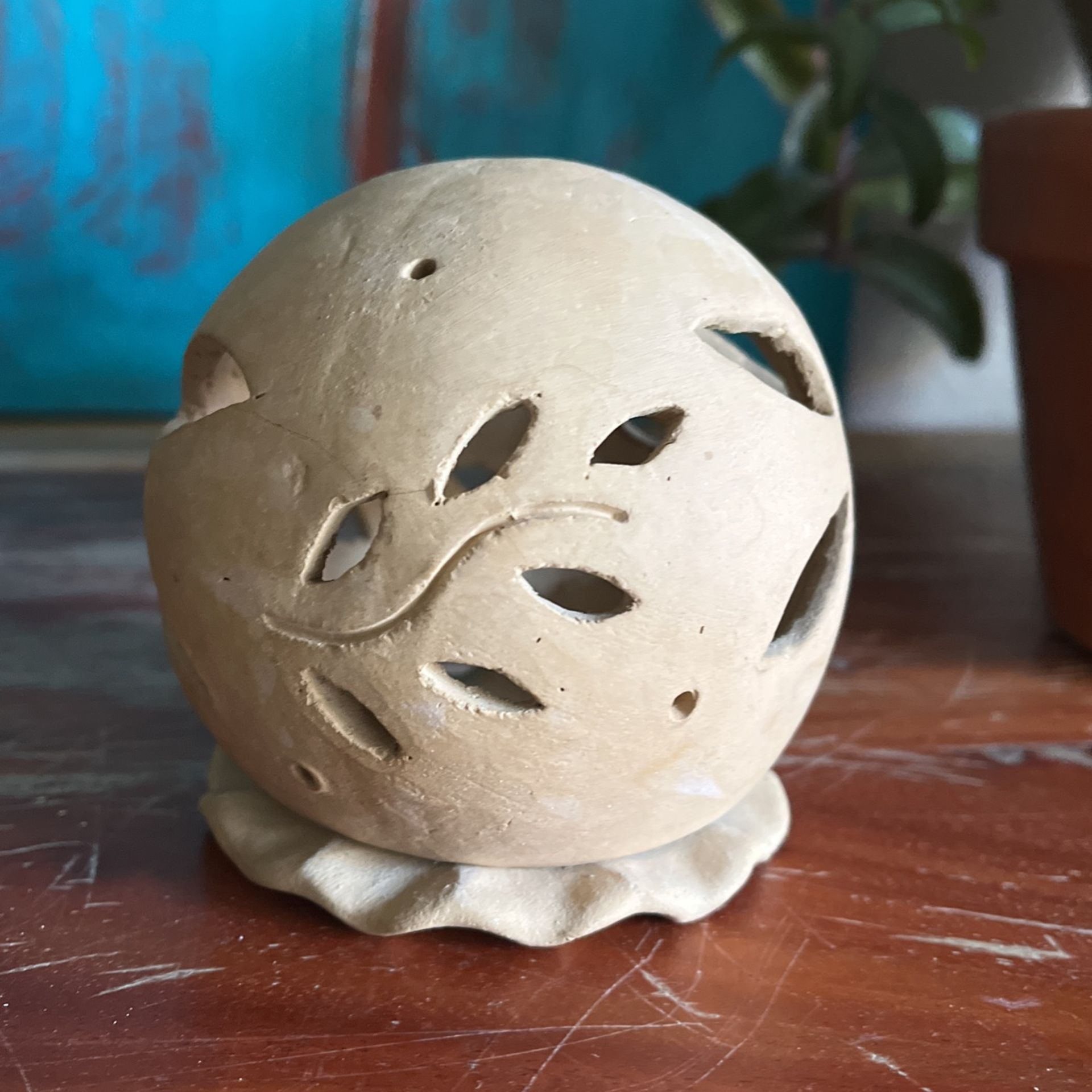 Ceramic Stone Votive Holder