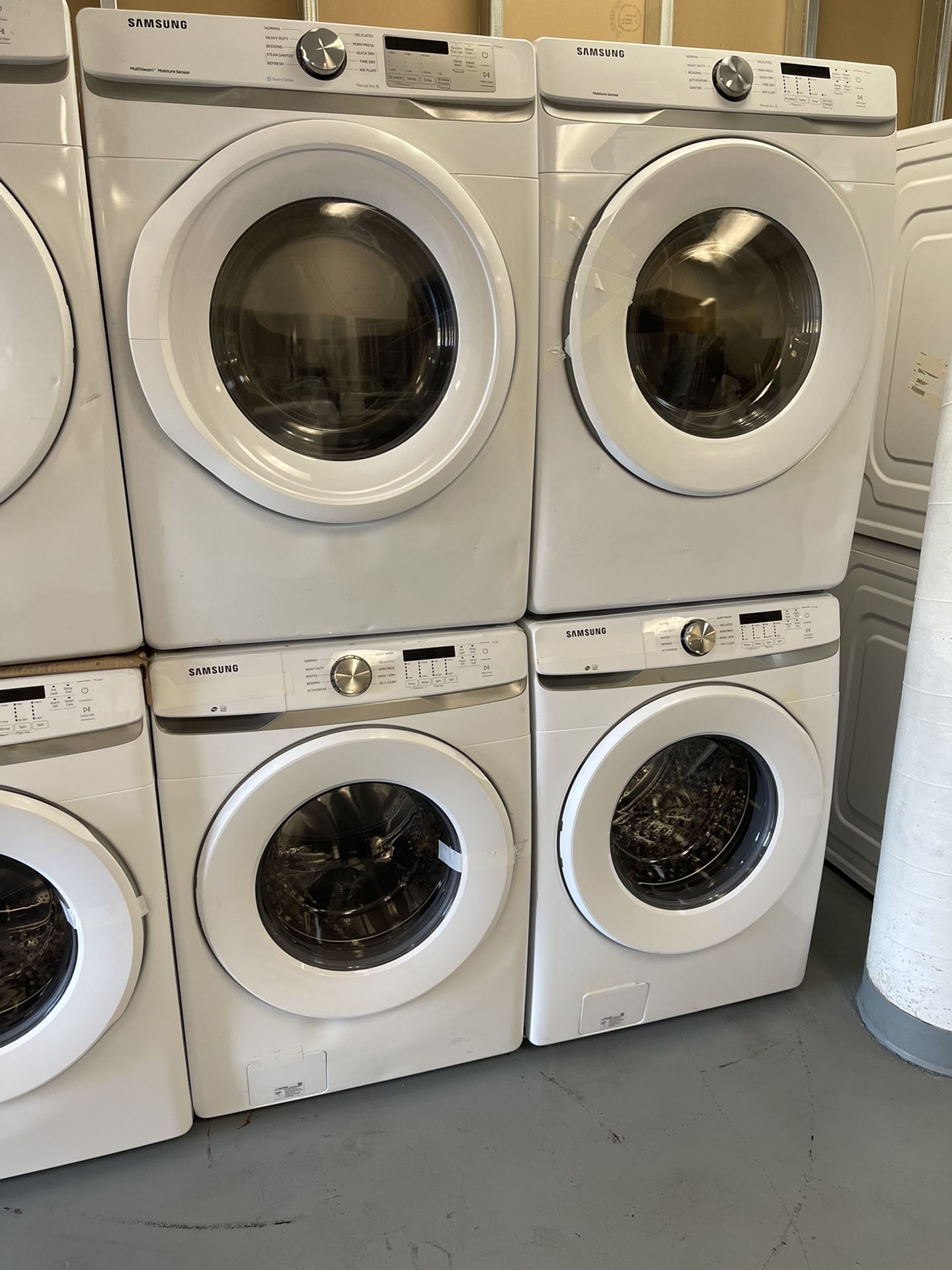 New Samsung Washer And Dryer