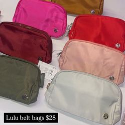 Lululemon bags and  keychain straps